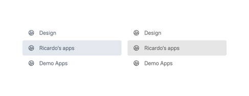 Neutralized grays: lightness stays constant, hue vanishes — before & after